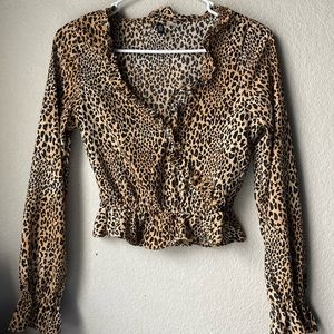 Cheetah Print Top